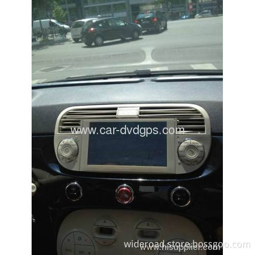 6.2inch 1din Fiat 500 Navigation Dvd 2007-2013 Radio Tv Bt Ipod Canbus Blue&amp;me Car Usb 
